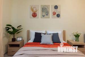 1-к квартира, посуточно, 42м2, 6/10 этаж