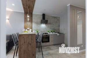 1-к квартира, посуточно, 44м2, 1/1 этаж