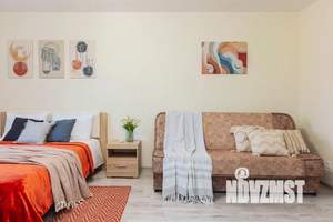 1-к квартира, посуточно, 42м2, 1/1 этаж