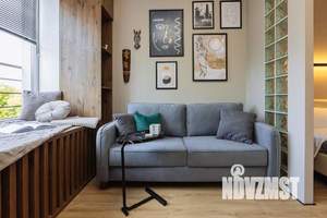 1-к квартира, посуточно, 35м2, 1/1 этаж