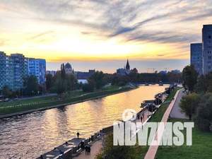 1-к квартира, посуточно, 44м2, 1/1 этаж