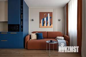 1-к квартира, посуточно, 46м2, 2/9 этаж