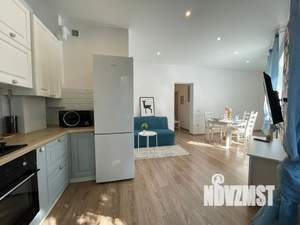 1-к квартира, посуточно, 54м2, 1/4 этаж