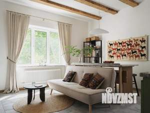 1-к квартира, посуточно, 50м2, 2/3 этаж