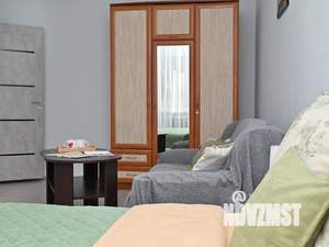 1-к квартира, посуточно, 42м2, 6/9 этаж