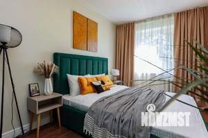 1-к квартира, посуточно, 45м2, 1/1 этаж
