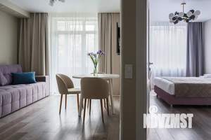 1-к квартира, посуточно, 40м2, 1/8 этаж