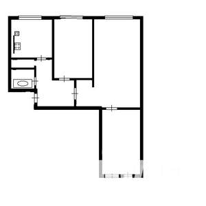 3-к квартира, на длительный срок, 65м2, 7/10 этаж