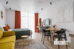 Студия квартира, посуточно, 27м2, 1/8 этаж