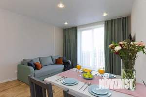 2-к квартира, посуточно, 46м2, 1/1 этаж