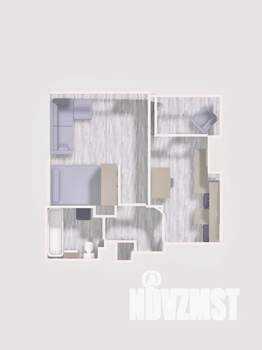 1-к квартира, посуточно, 32м2, 14/16 этаж