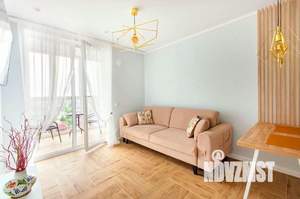 1-к квартира, посуточно, 45м2, 1/1 этаж