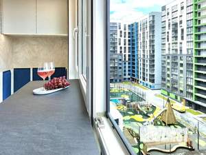 1-к квартира, посуточно, 46м2, 1/1 этаж