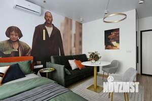 1-к квартира, посуточно, 30м2, 1/1 этаж