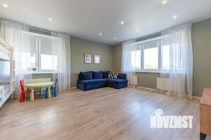 2-к квартира, посуточно, 66м2, 1/1 этаж