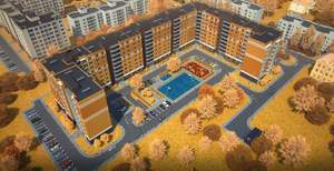 1-к квартира, на длительный срок, 37м2, 3/9 этаж