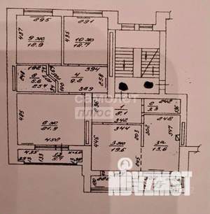 4-к квартира, на длительный срок, 107м2, 3/6 этаж