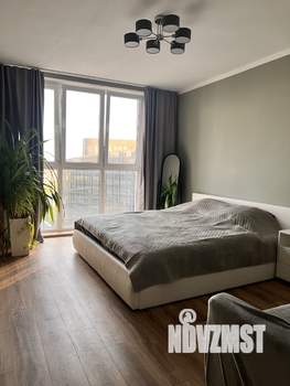 1-к квартира, посуточно, 43м2, 15/16 этаж