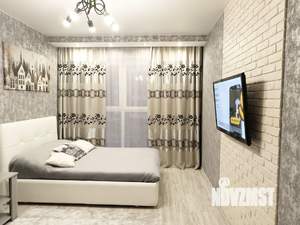 1-к квартира, посуточно, 38м2, 4/10 этаж