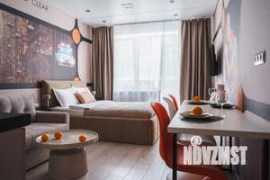 Студия квартира, посуточно, 33м2, 1/9 этаж