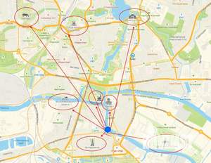 1-к квартира, посуточно, 35м2, 5/9 этаж