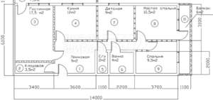 4-к квартира, на длительный срок, 78м2, 8/12 этаж