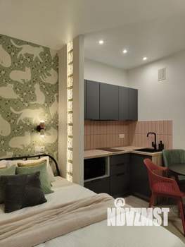 Студия квартира, на длительный срок, 29м2, 6/10 этаж