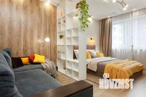 1-к квартира, посуточно, 42м2, 1/1 этаж