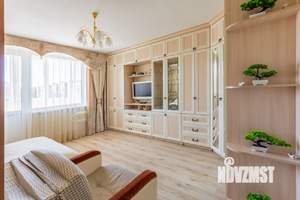 1-к квартира, посуточно, 43м2, 6/9 этаж