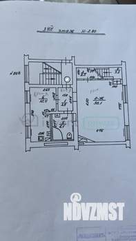 3-к квартира, вторичка, 100м2, 3/3 этаж