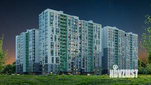 2-к квартира, сданный дом, 64м2, 11/17 этаж