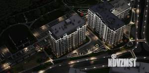 1-к квартира, строящийся дом, 40м2, 6/9 этаж