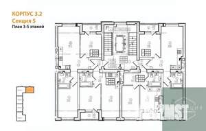 1-к квартира, вторичка, 35м2, 5/9 этаж