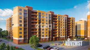 2-к квартира, сданный дом, 53м2, 9/9 этаж