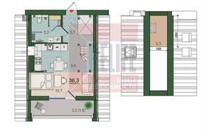 1-к квартира, вторичка, 36м2, 11/11 этаж