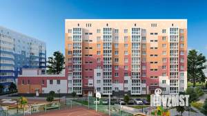 3-к квартира, строящийся дом, 81м2, 2/9 этаж