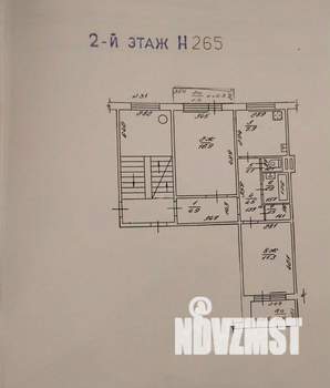 2-к квартира, вторичка, 51м2, 2/5 этаж