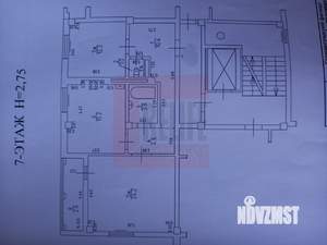 2-к квартира, вторичка, 71м2, 7/9 этаж