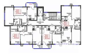 3-к квартира, вторичка, 75м2, 6/9 этаж