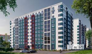 1-к квартира, строящийся дом, 40м2, 3/9 этаж