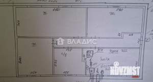 3-к квартира, вторичка, 55м2, 1/1 этаж