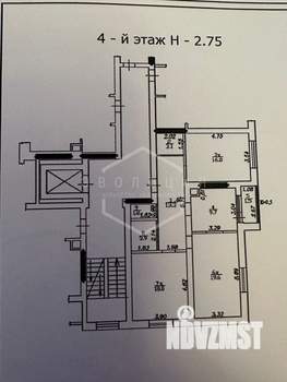 3-к квартира, вторичка, 86м2, 4/9 этаж