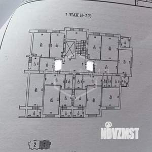 1-к квартира, вторичка, 41м2, 7/9 этаж