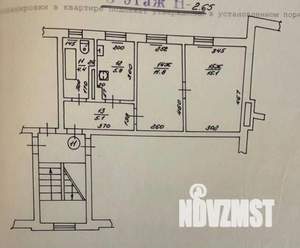 2-к квартира, вторичка, 42м2, 3/3 этаж