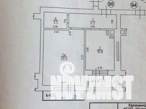 1-к квартира, вторичка, 47м2, 8/10 этаж