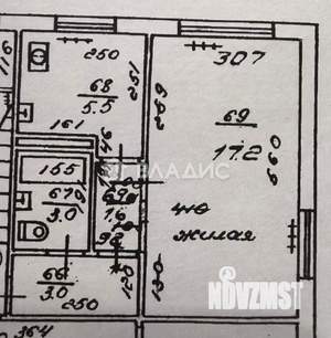 1-к квартира, вторичка, 30м2, 1/5 этаж