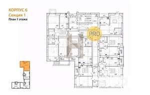 1-к квартира, вторичка, 35м2, 8/9 этаж