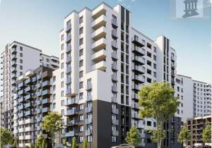 1-к квартира, строящийся дом, 27м2, 1/9 этаж