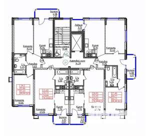 2-к квартира, вторичка, 64м2, 9/9 этаж