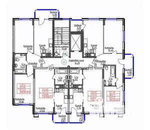 2-к квартира, вторичка, 64м2, 2/9 этаж